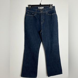 Women's Levi's 512 Bootcut Perfectly Slimming Blue Jeans 29x32 Stretch Denim